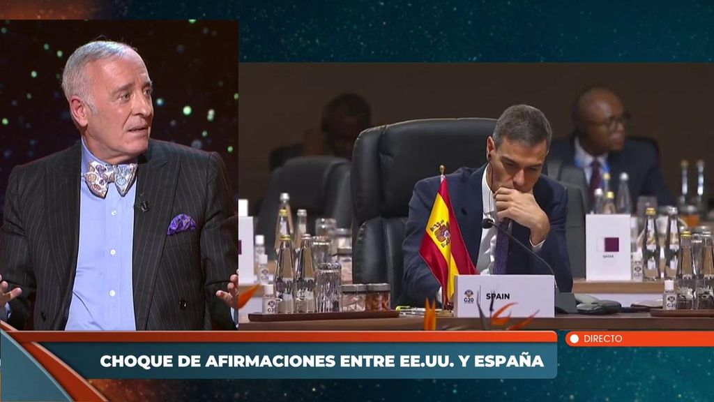 Lorenzo Bernaldo, crítico con la estrategia del Gobierno de recuperar el lema 'No a la guerra': "Es un juego puramente sucio"