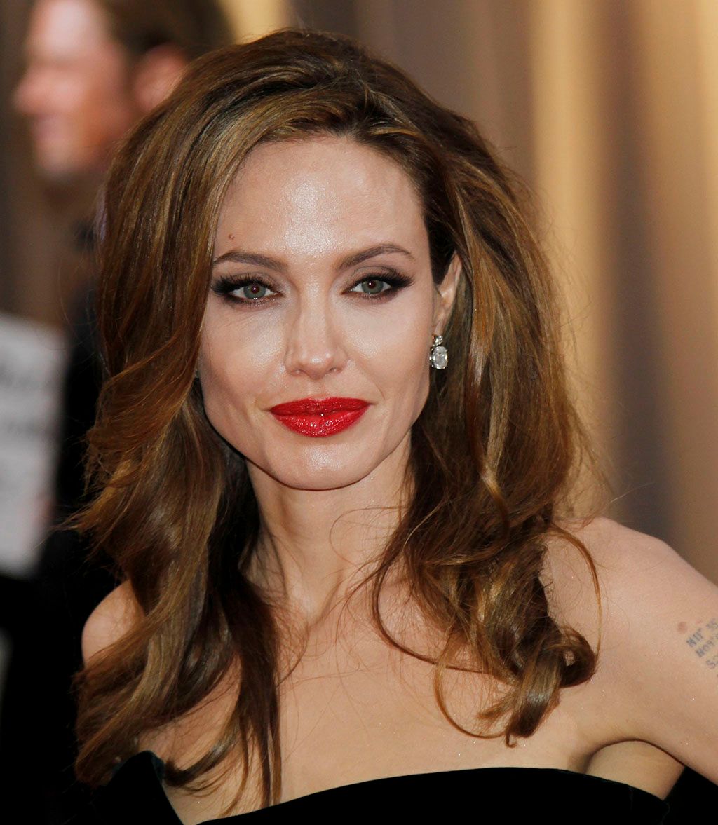 Angelina Jolie en los Oscar de 2012