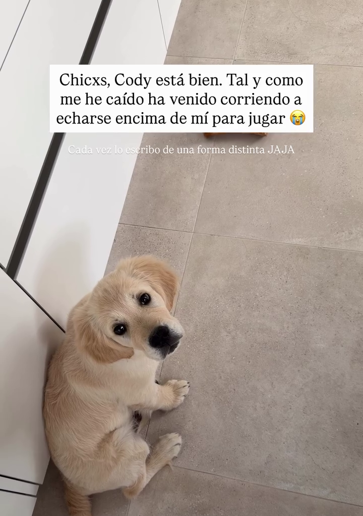 Cody después del accidente