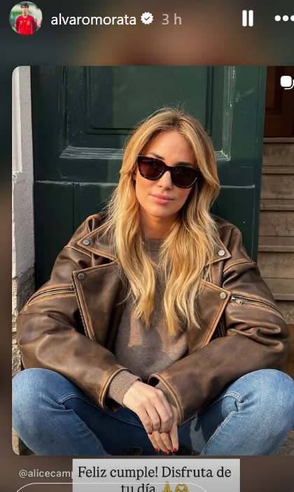 El mensaje de Álvaro Morata