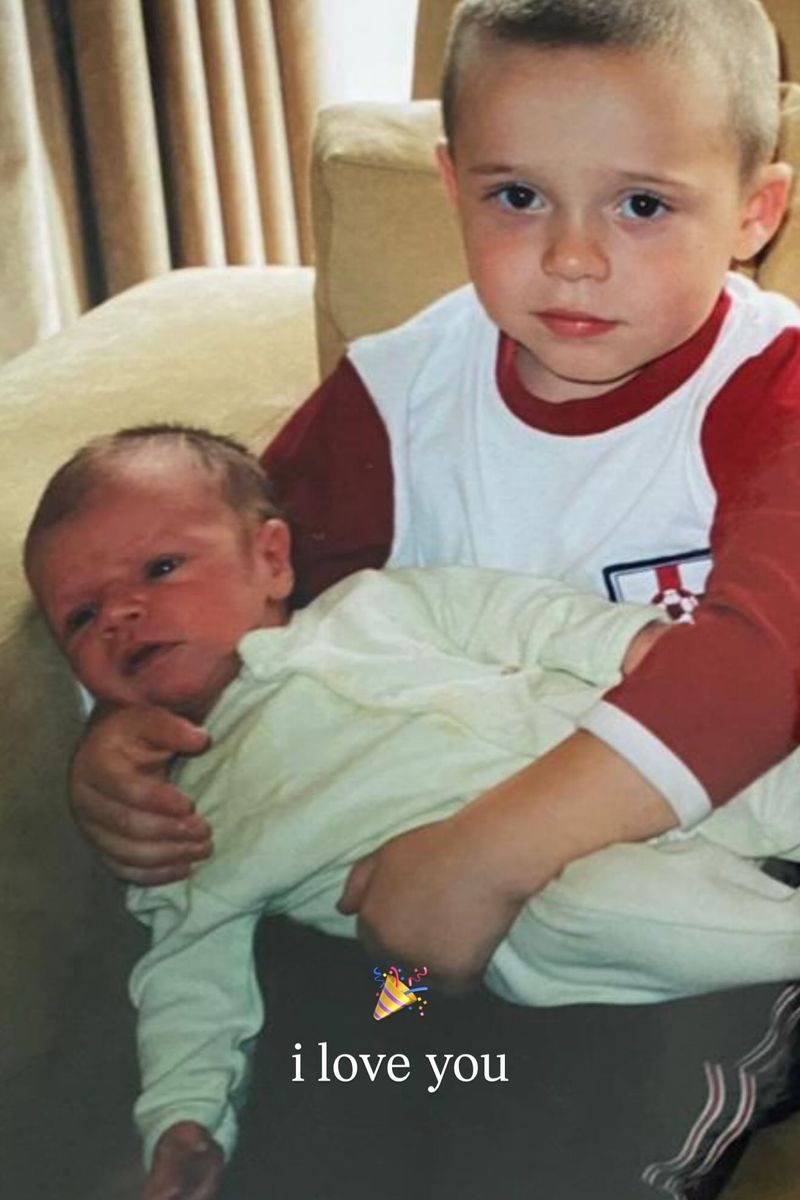 El tierno mensaje de Cruz Beckham a su hermano Brooklyn en medio del conflicto familiar