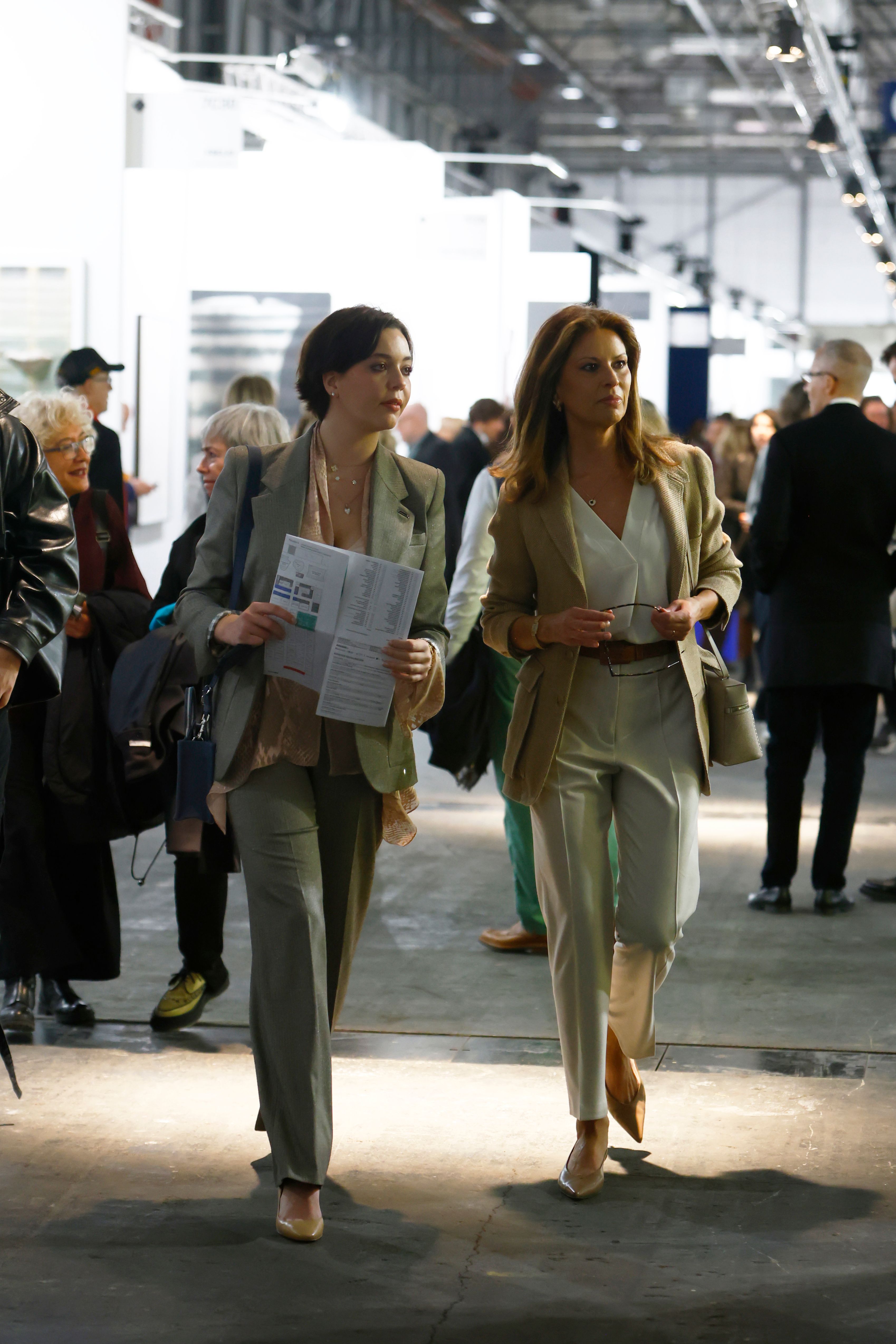 Elena Cué y su hija, Alejandra Cortina