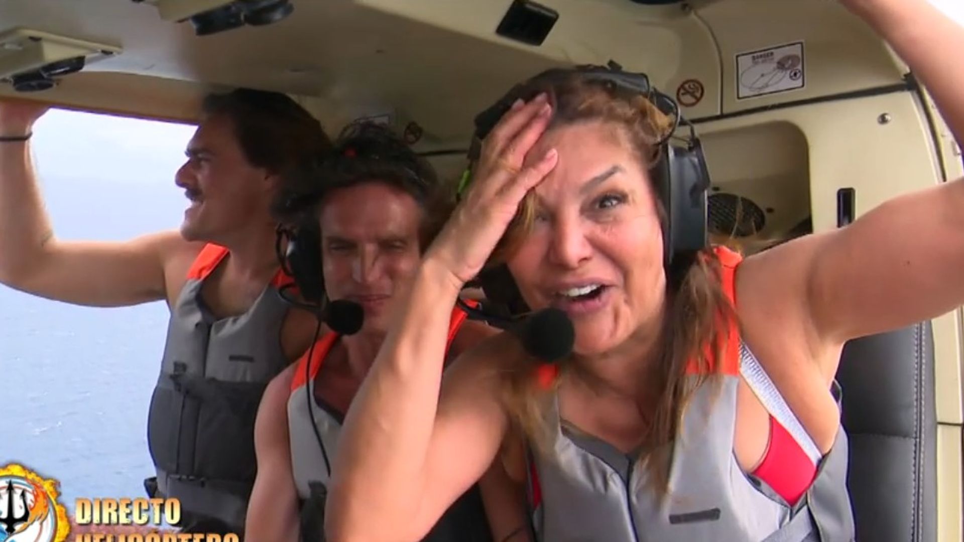 Ivonne Reyes no puede esconder sus nervios instantes antes de saltar del helicóptero en 'Supervivientes 2026': "¡Estoy cagada!"