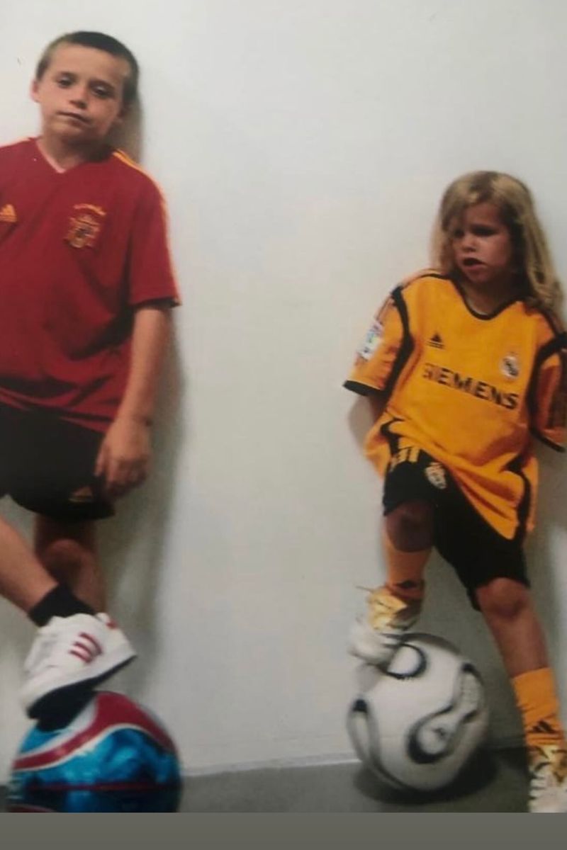 La foto que Romeo Beckham ha rescatado en el cumpleaños de su hermano Brooklyn