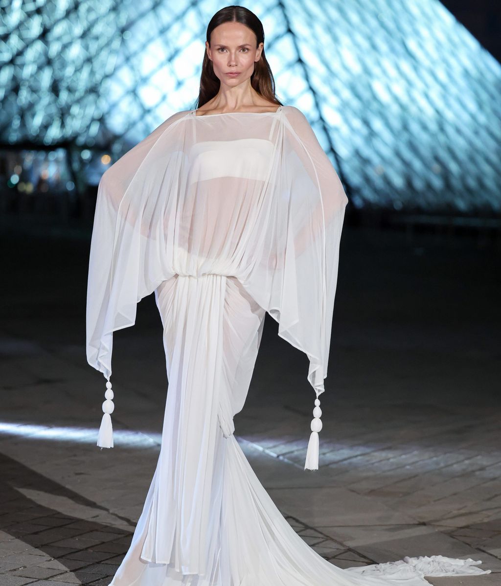 Natasha Poly, en la Grand Dîner du Louvre