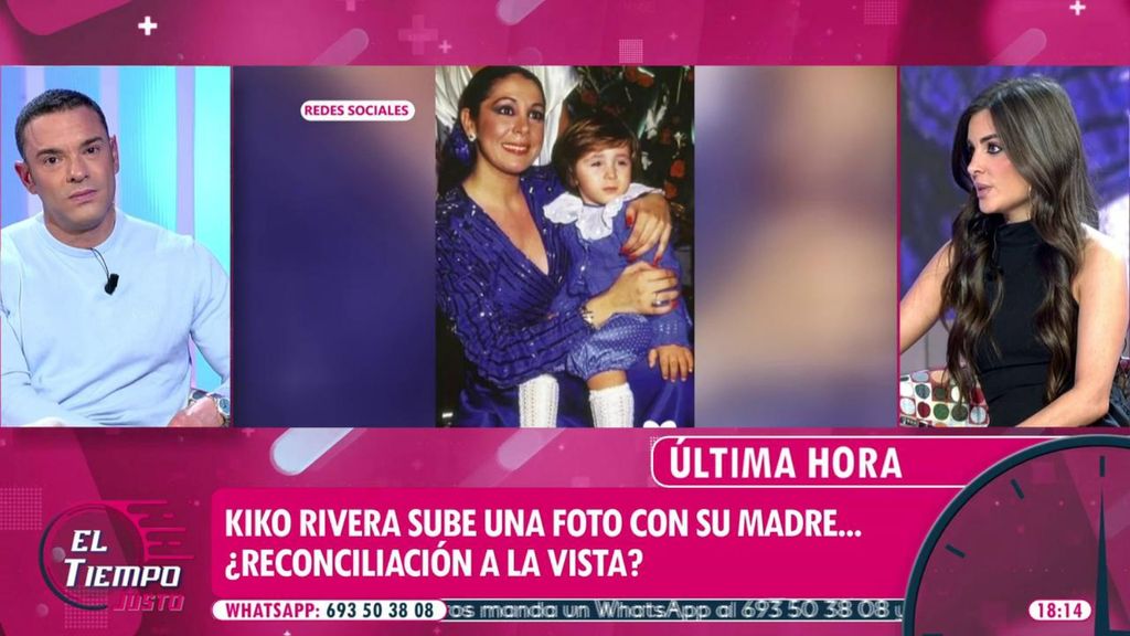 Kiko Rivera e Isabel Pantoja se han reconciliado, según Almudena del Pozo