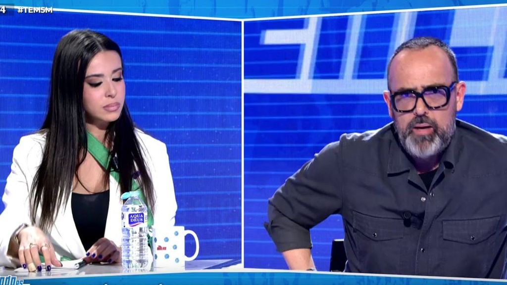 Sarah Santaolalla, visiblemente emocionada, habla del acoso y las presuntas lesiones de Vito Quiles