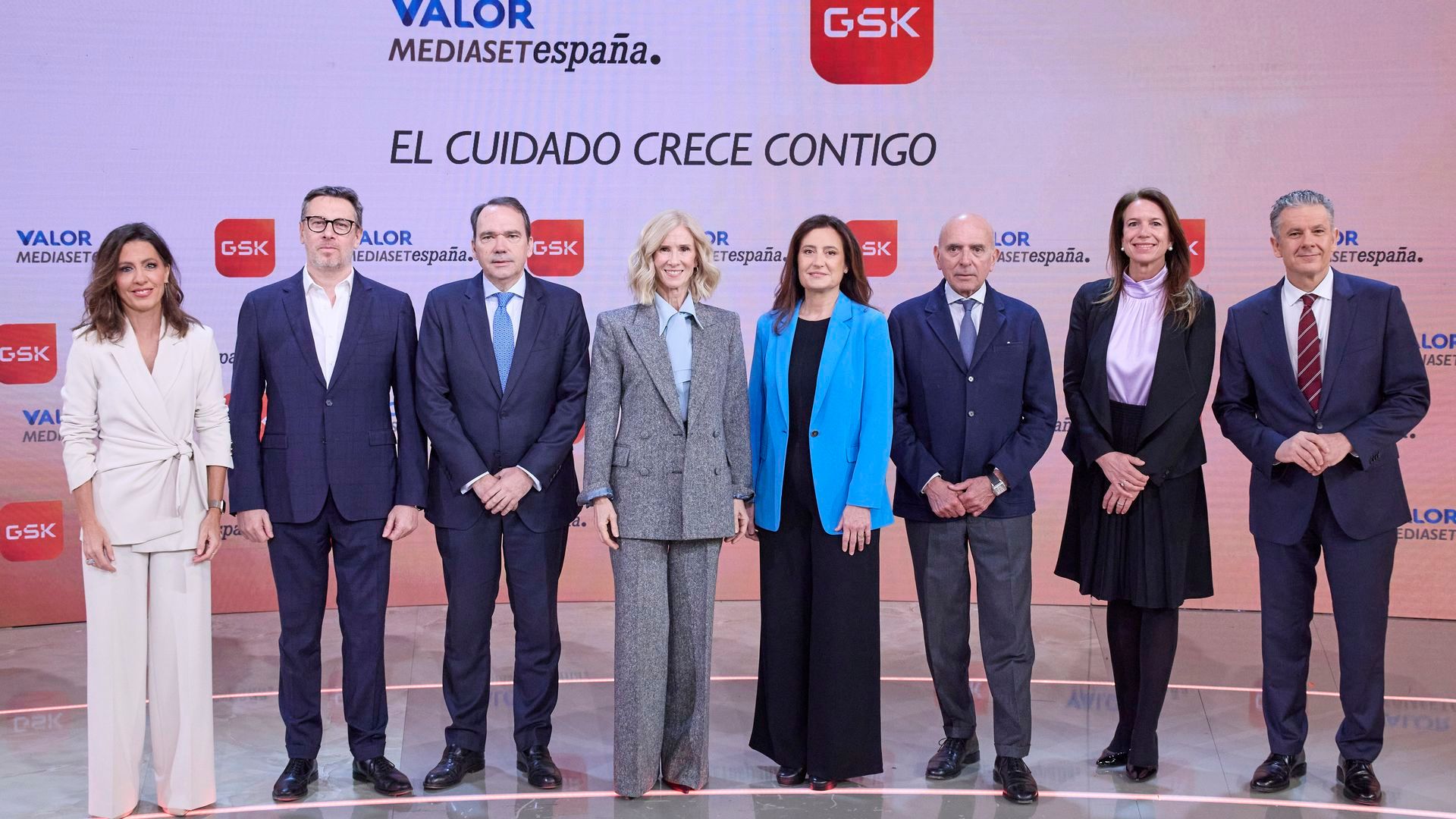 Valor Mediaset España-GSK (1)-A.Blanco-D.Mondo-Guillermo de Juan-C.Garmendia-Cristina Henriquez de Luna-M.Musolino-M.Fdez. Castro-R.Arce