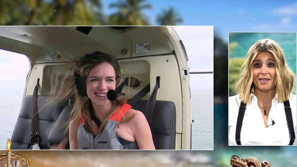 Almudena Porras se convierte en concursante de 'Supervivientes 2026' y dice sus primeras palabras a Sandra Barneda