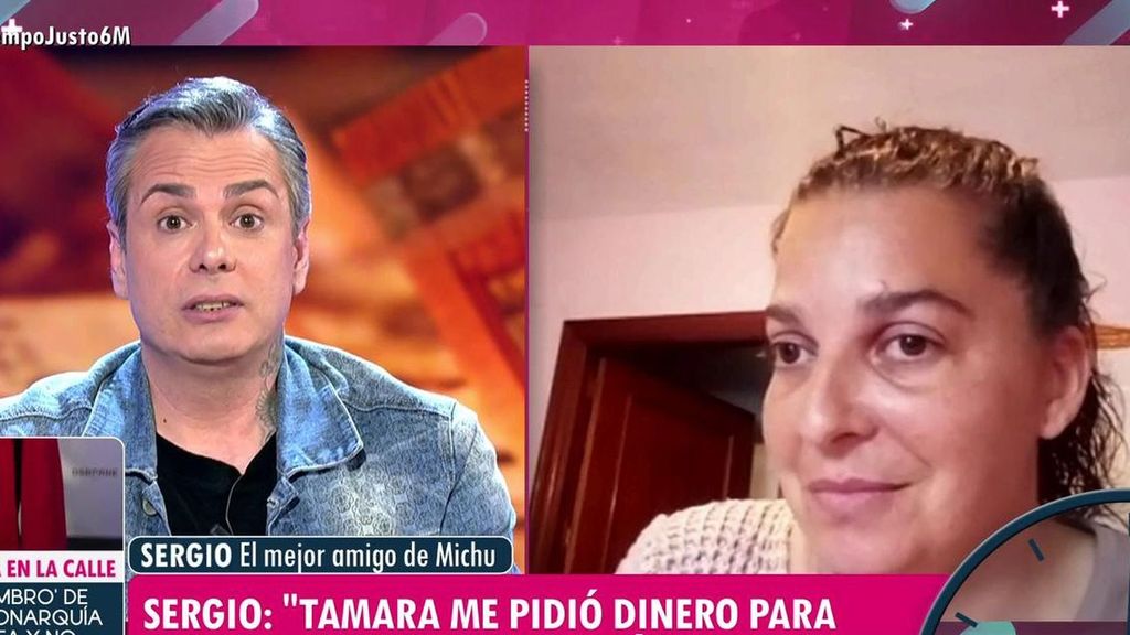 Un amigo de Michu acusa a su hermana Tamara de invertir en un tatuaje un dinero que le dejó "para pagar el agua": el cara a cara