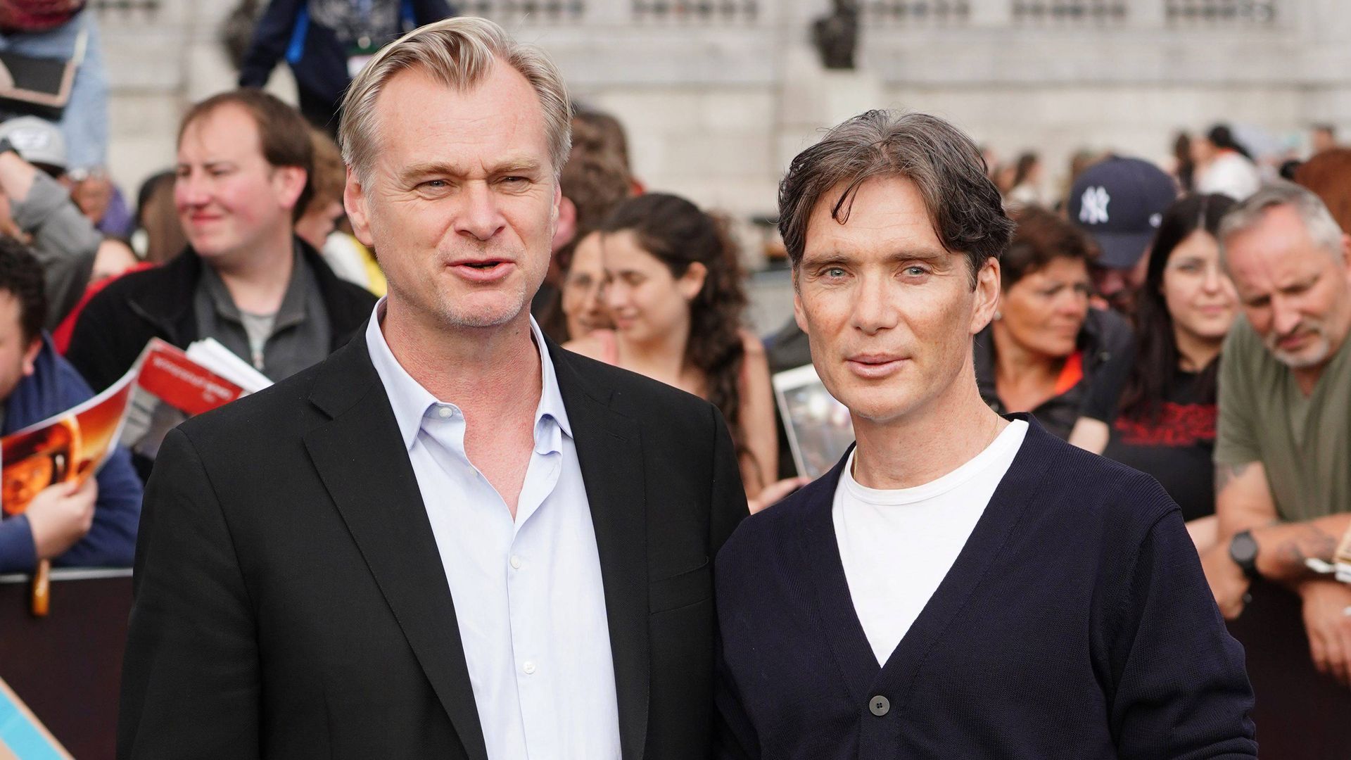 Christopher Nolan y Cillian Murphy en 2023