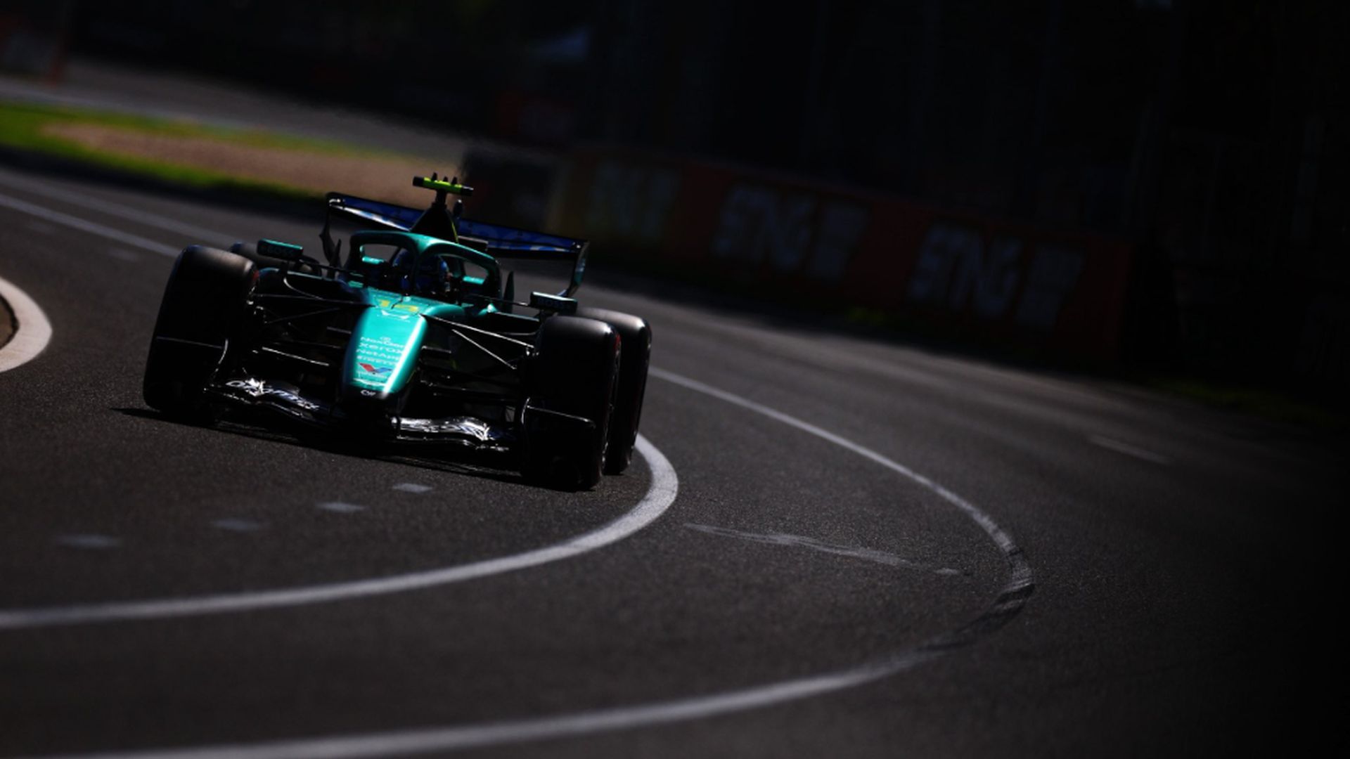 El AMR26, en el GP de Australia
