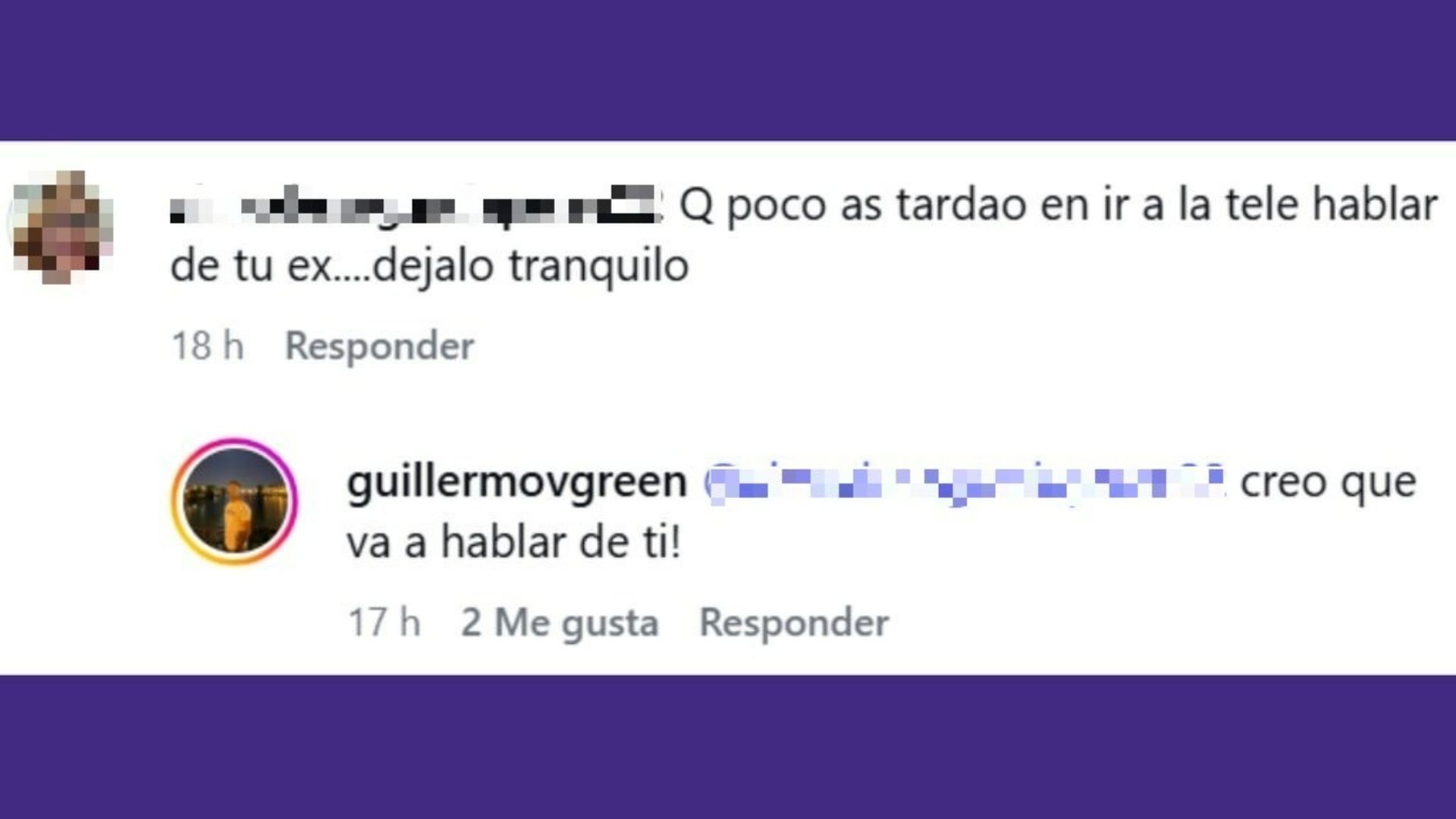 Guillermo defiende a Irene