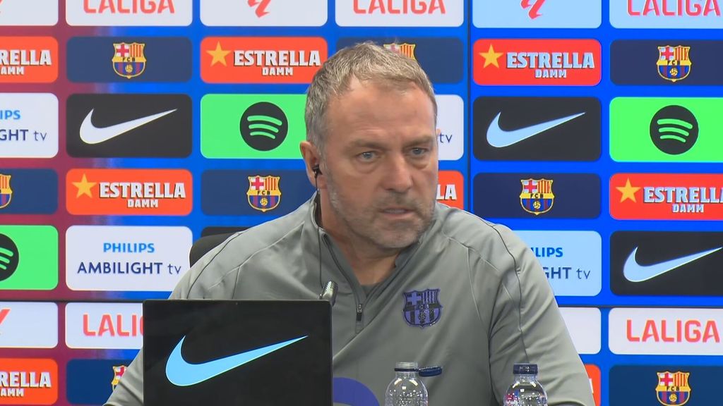 Hansi Flick confirma rotaciones, pone fecha a la vuelta de Gavi y no se moja con la renovación de Lewandowski