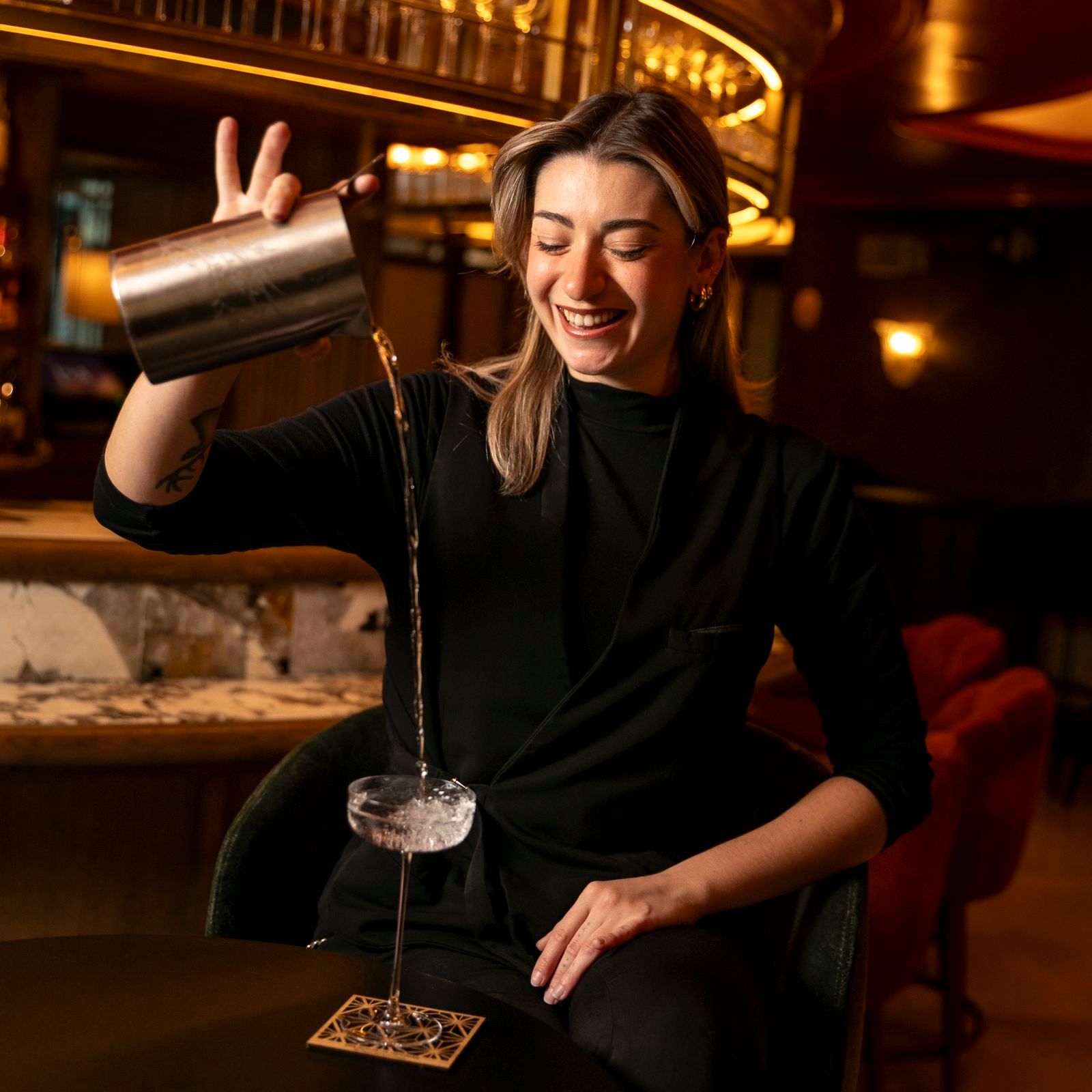 Formada en París, es uno de los pilares de la coctelería del Four Seasons