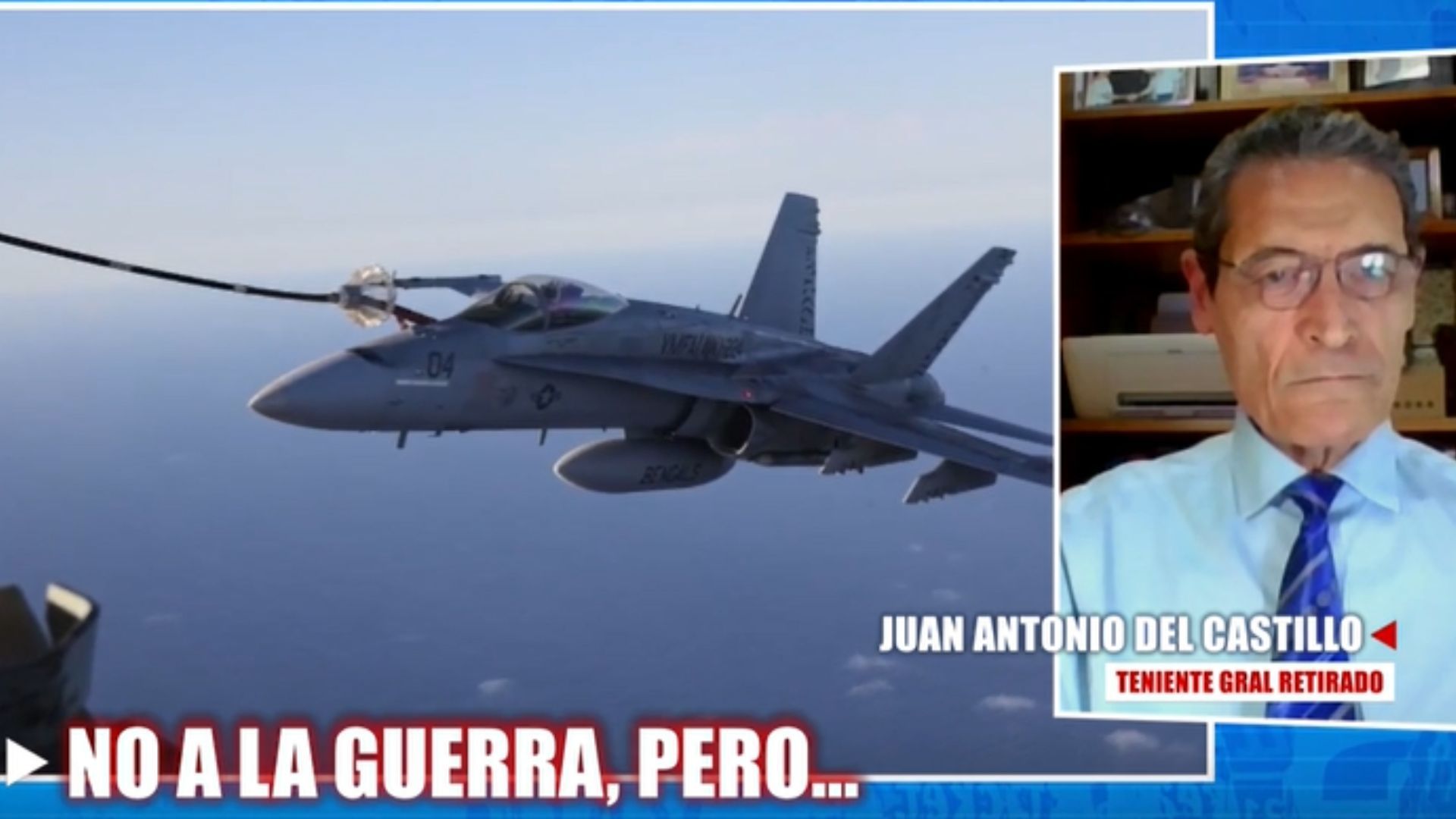 Juan Antonio Castillo, teniente general retirado, detalla si los aviones que han salido de España para atacar a Irán