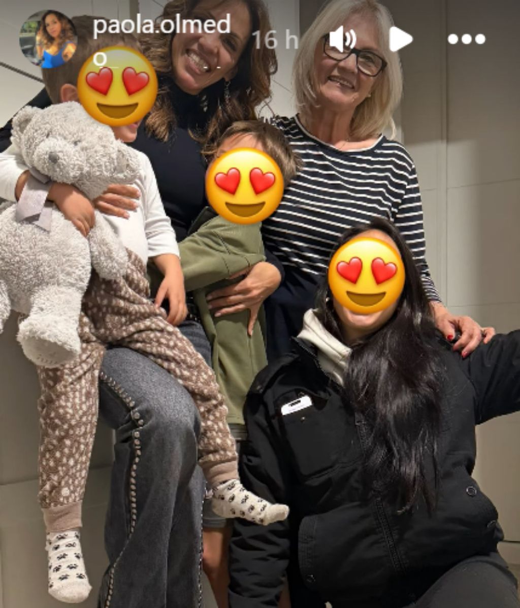 La foto que ha compartido la familia de Paola Olmedo