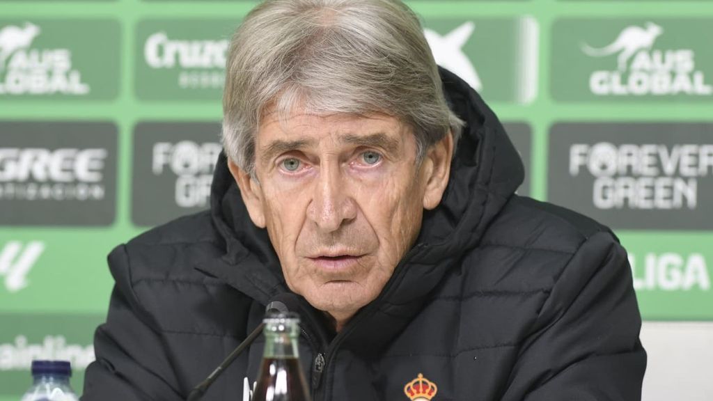 Pellegrini, en la rueda de prensa previa al Getafe-Betis