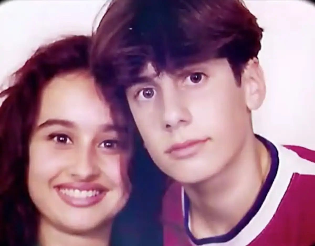 Melendi con su hermana Sonia