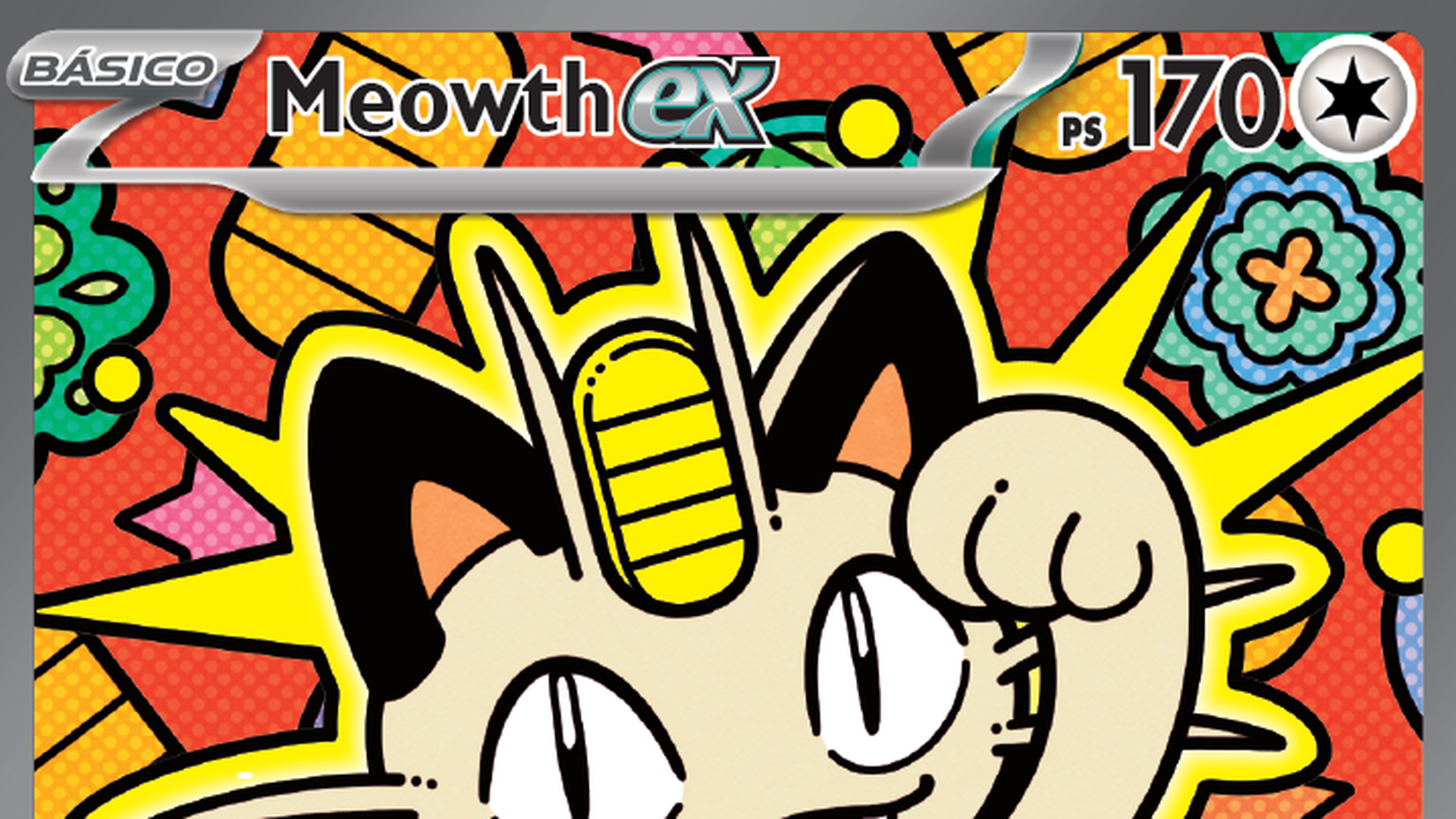 Meowth ex, la nueva carta de Megaevolución-Equilibrio Perfecto