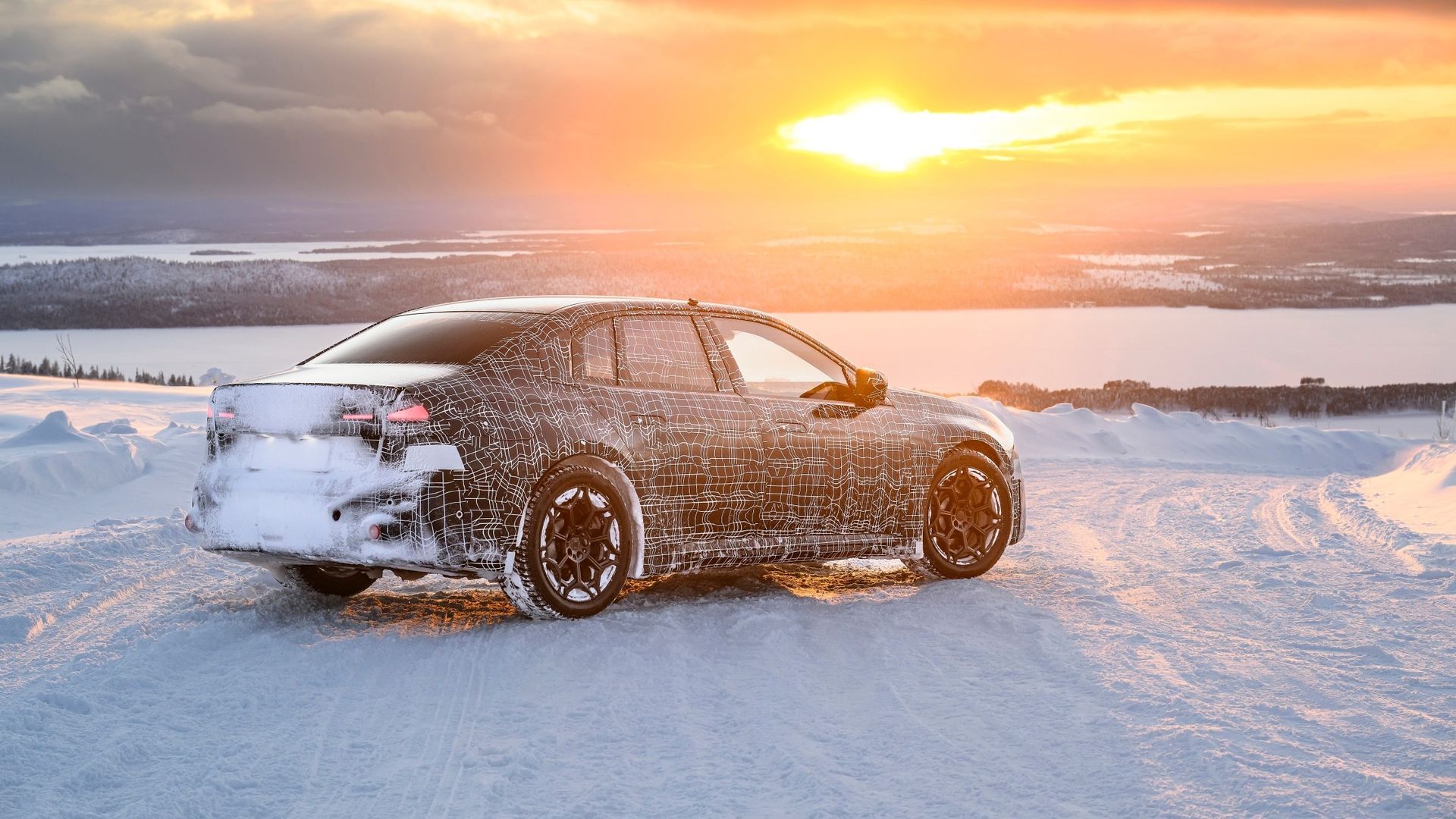 Pruebas en la nieve del nuevo BMW i3