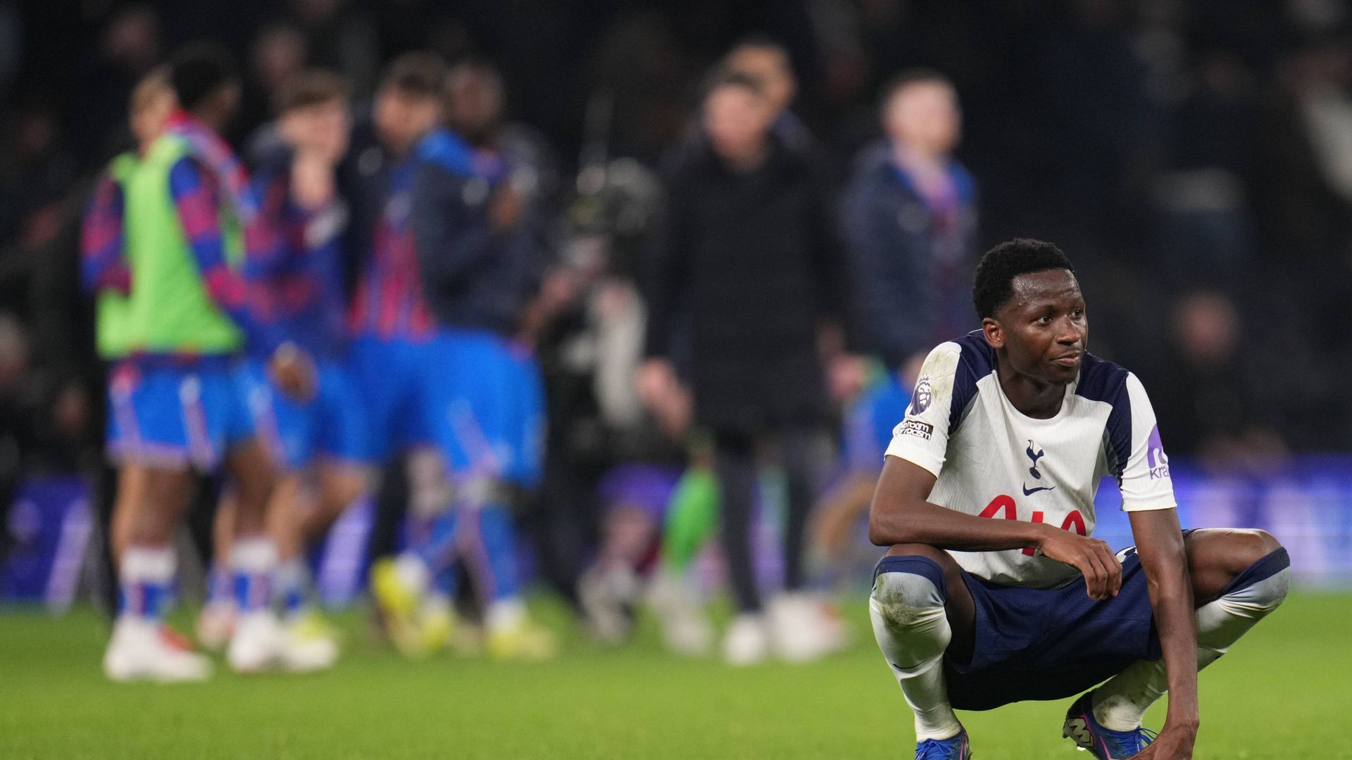 Sarr, en el Tottenham-Crystal Palace