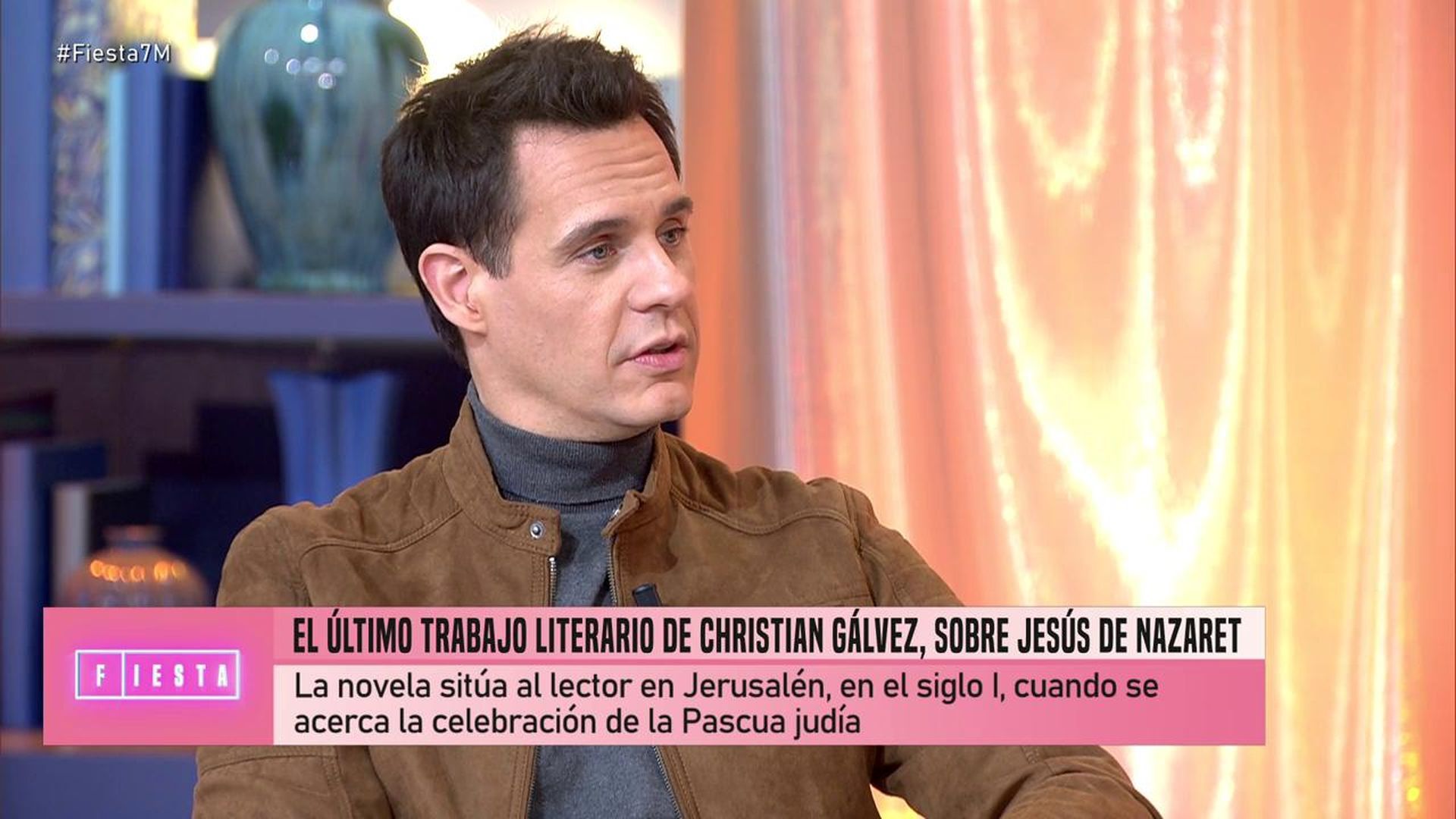 Christian Gálvez presenta su último libro en 'Fiesta'