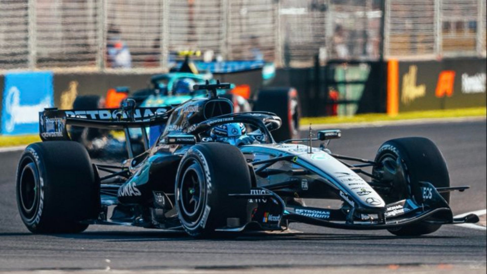 George Russell, en Australia