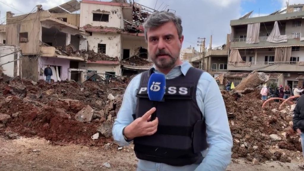 Marcos Méndez, reportero de 'Informativos Telecinco', tras el ataque de Israel sobre Líbano que ha dejado 41 muertos: "Un panorama apocalíptico"