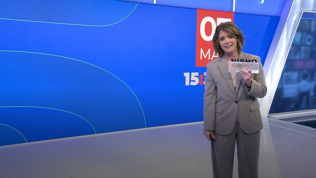 María Casado agradece en pleno directo a la Universidad de Nebrija el premio recibido por su trayectoria profesional: "Es un regalo"