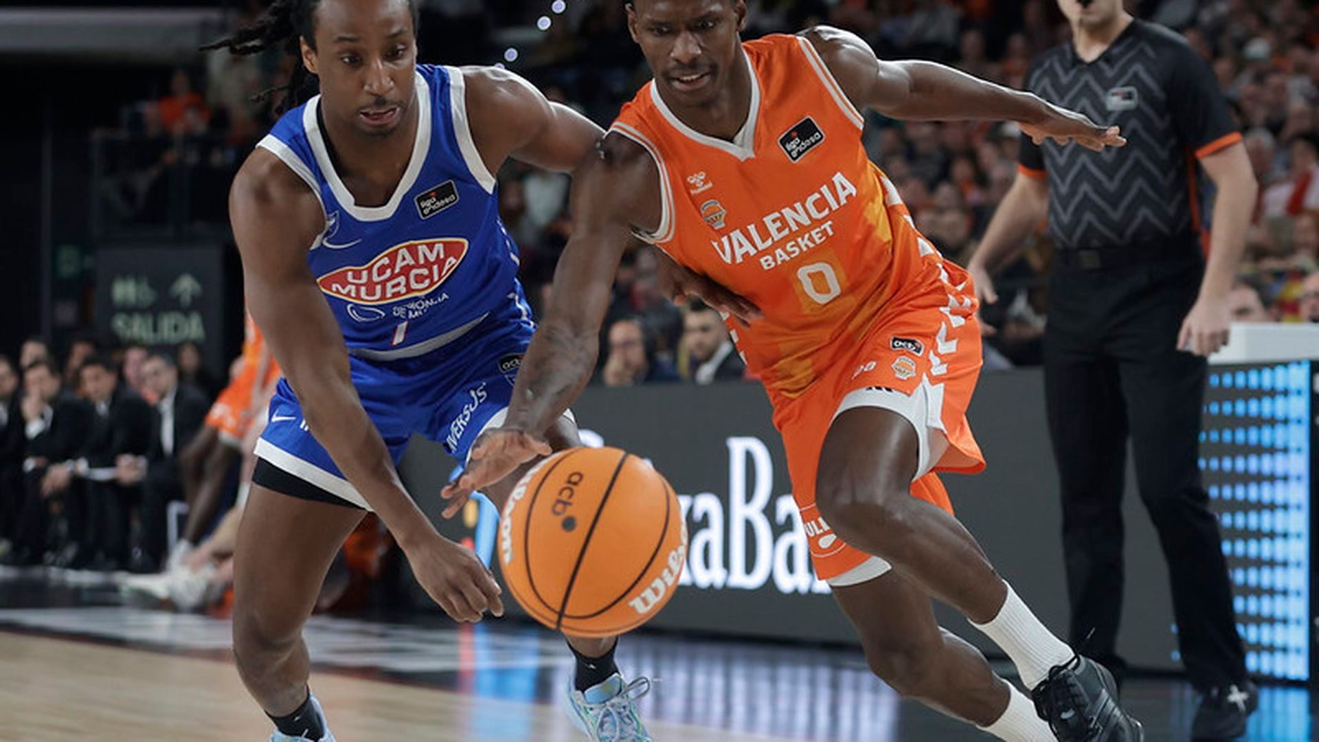 El Valencia Basket pasa por encima de UCAM Murcia (110-84)