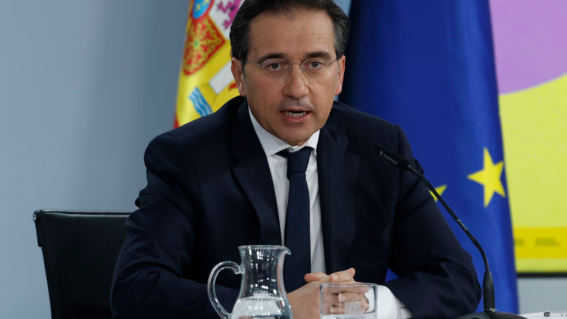 José Manuel Albares advierte del alza de los precios "por una guerra de la que ni se informó ni se preguntó a Europa"