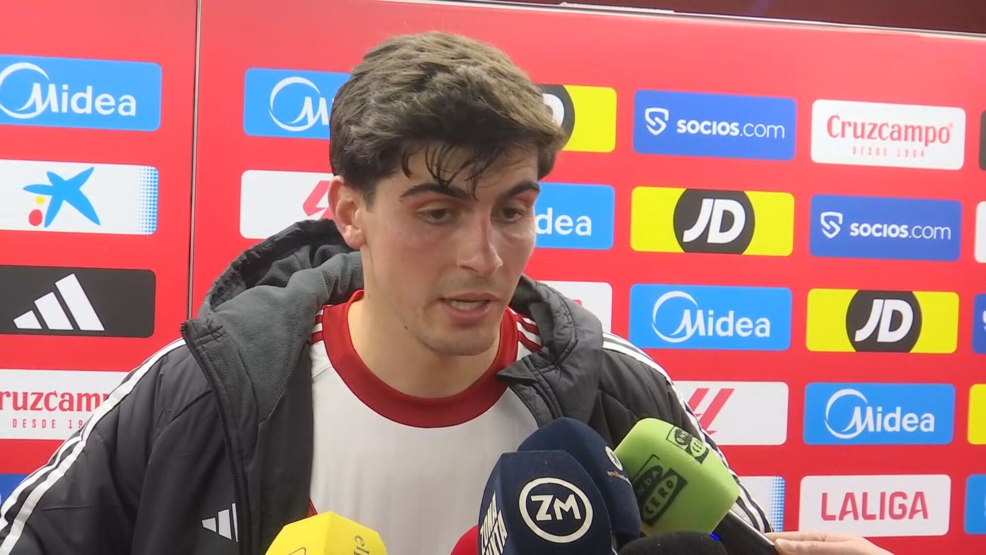 Juanlu hablando tras el Sevilla-Rayo Vallecano