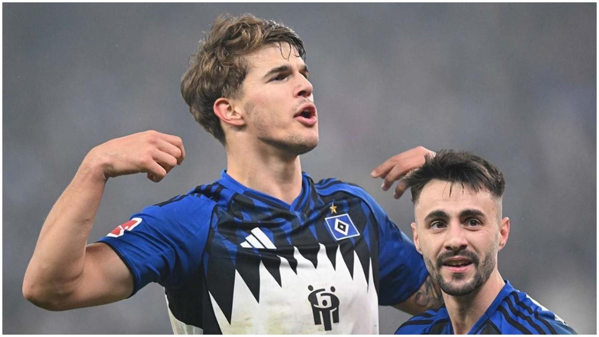 Luka Vuskovic, jugador del Hamburgo S. V.