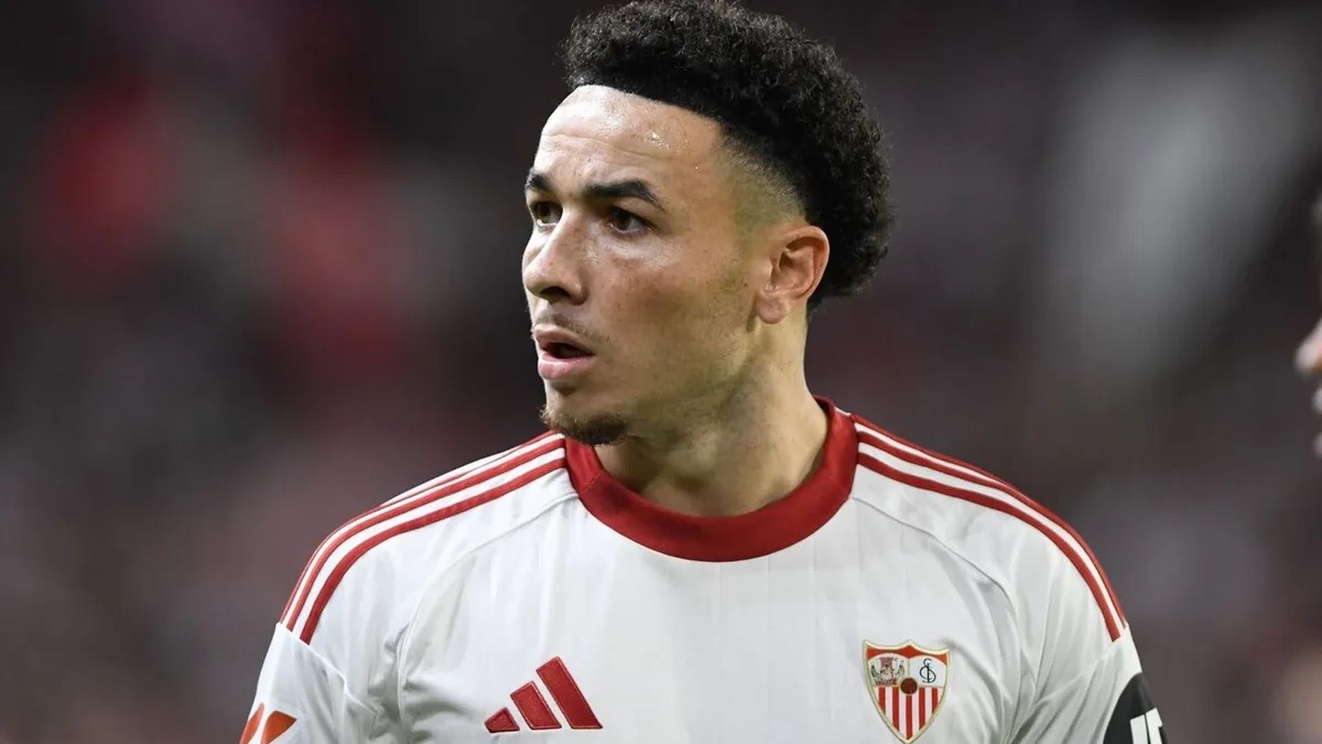 Rubén Vargas, jugando con el Sevilla FC Rubén Vargas, jugando con el Sevilla FC