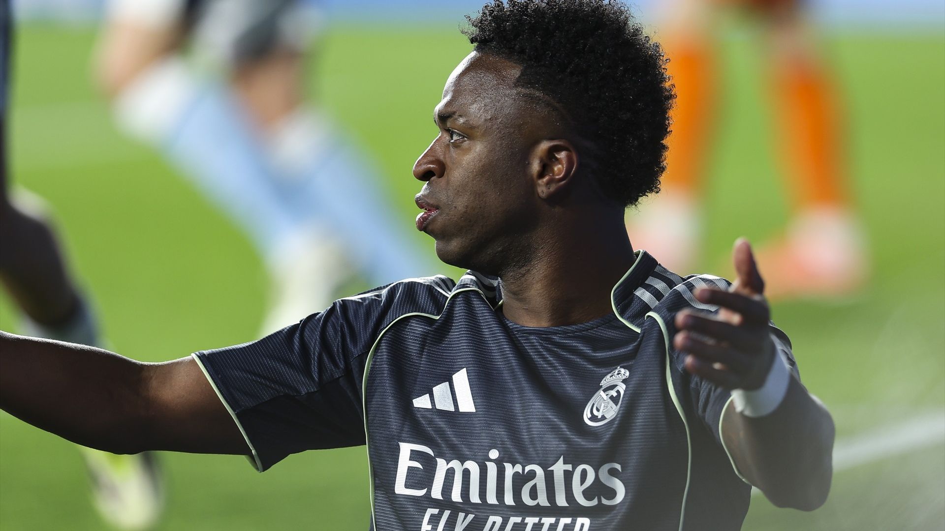 Vinicius protesta en el Celta-Real Madrid Vinicius protesta en el Celta-Real Madrid