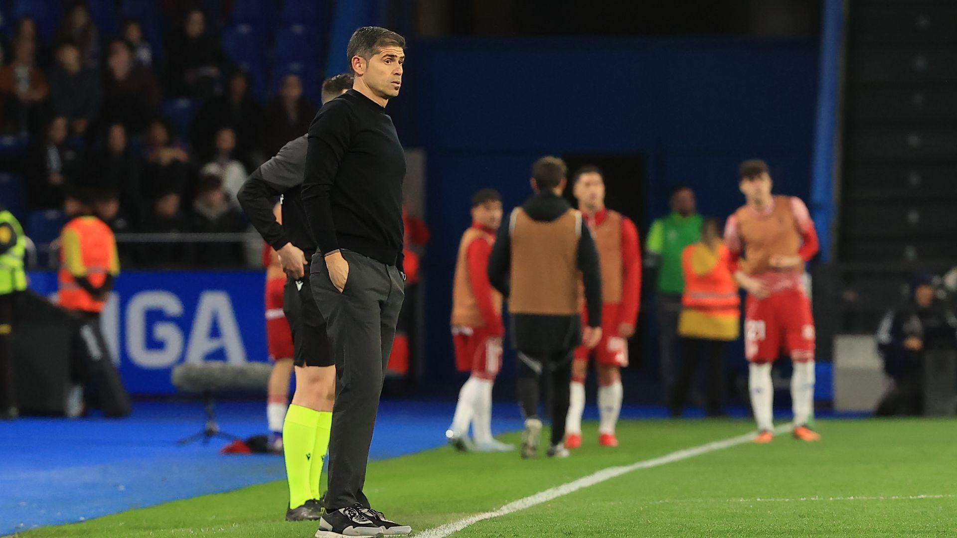 Anotnio Hidalgo ante el Granada