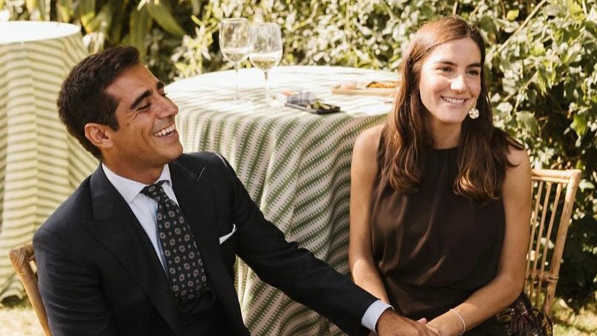 Blanca Llandres y Alberto Herrera