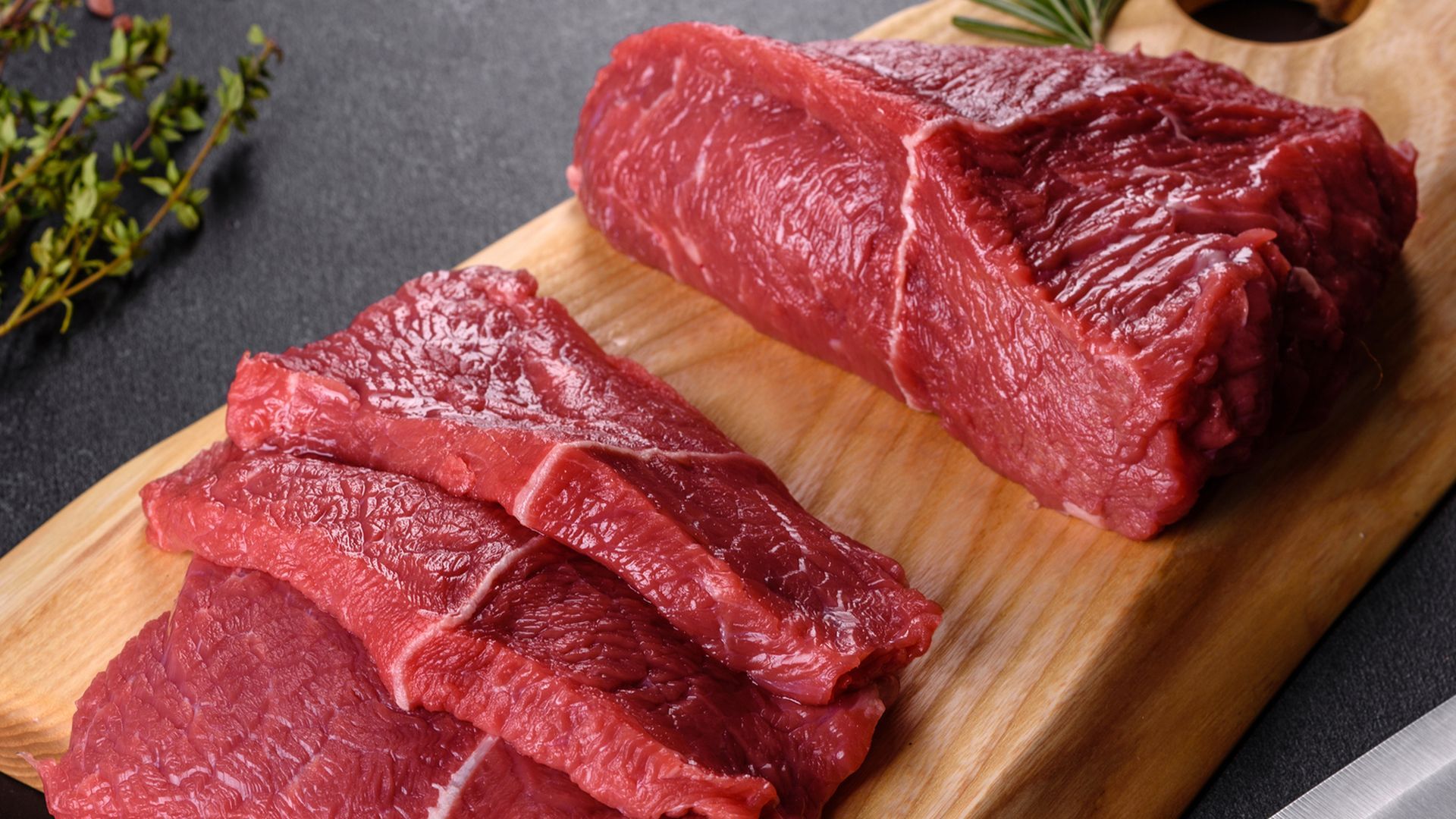 Cuanto más fresca es la carne, más roja es