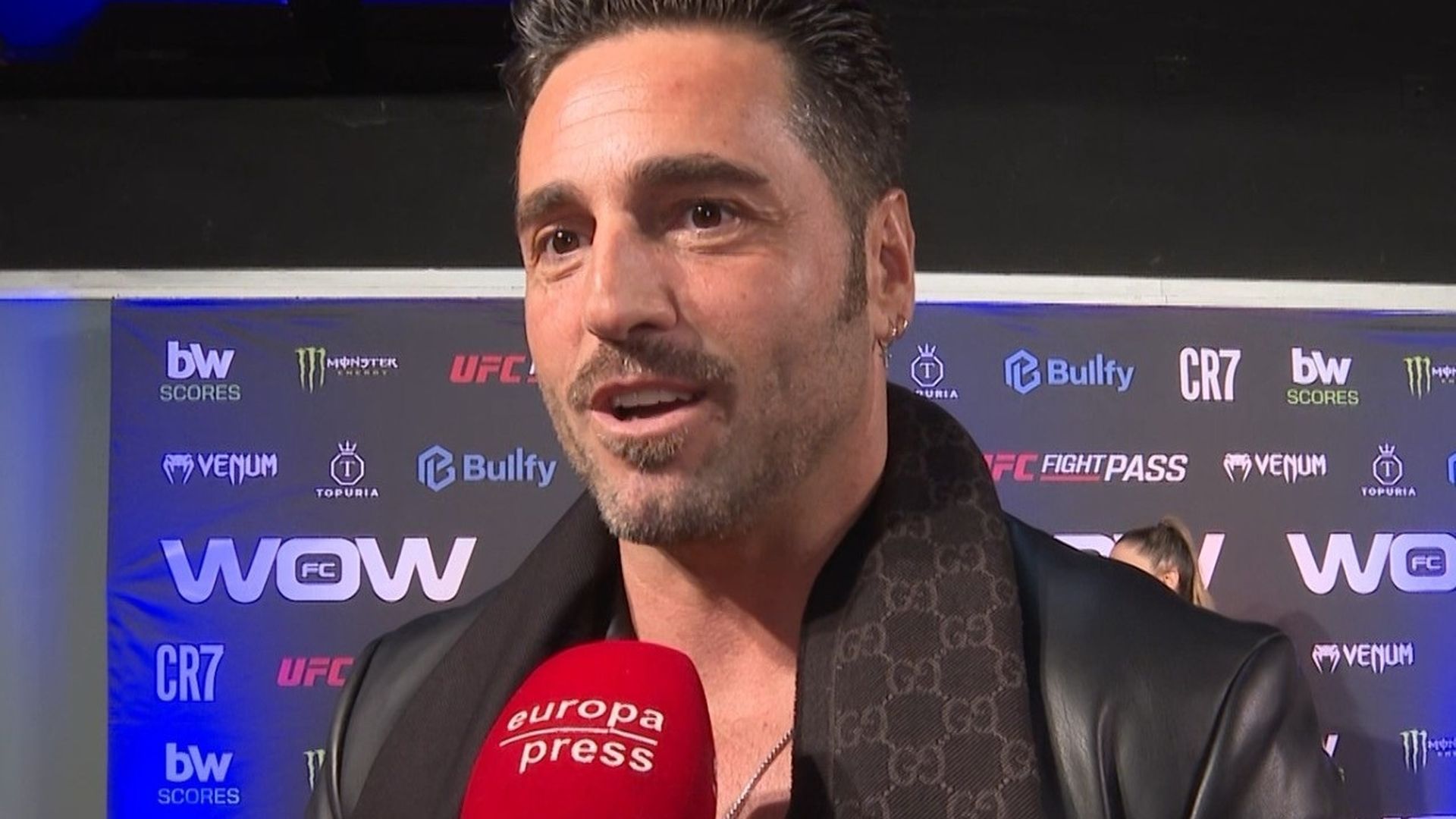 David Bustamante, en su última aparición pública