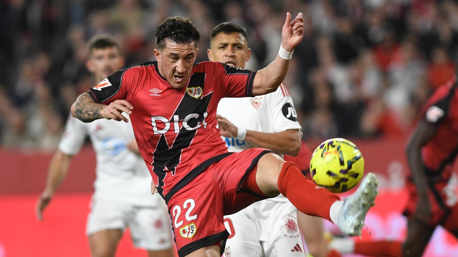 El gol de Pacha Espino ante el Sevilla El gol de Pacha Espino ante el Sevilla