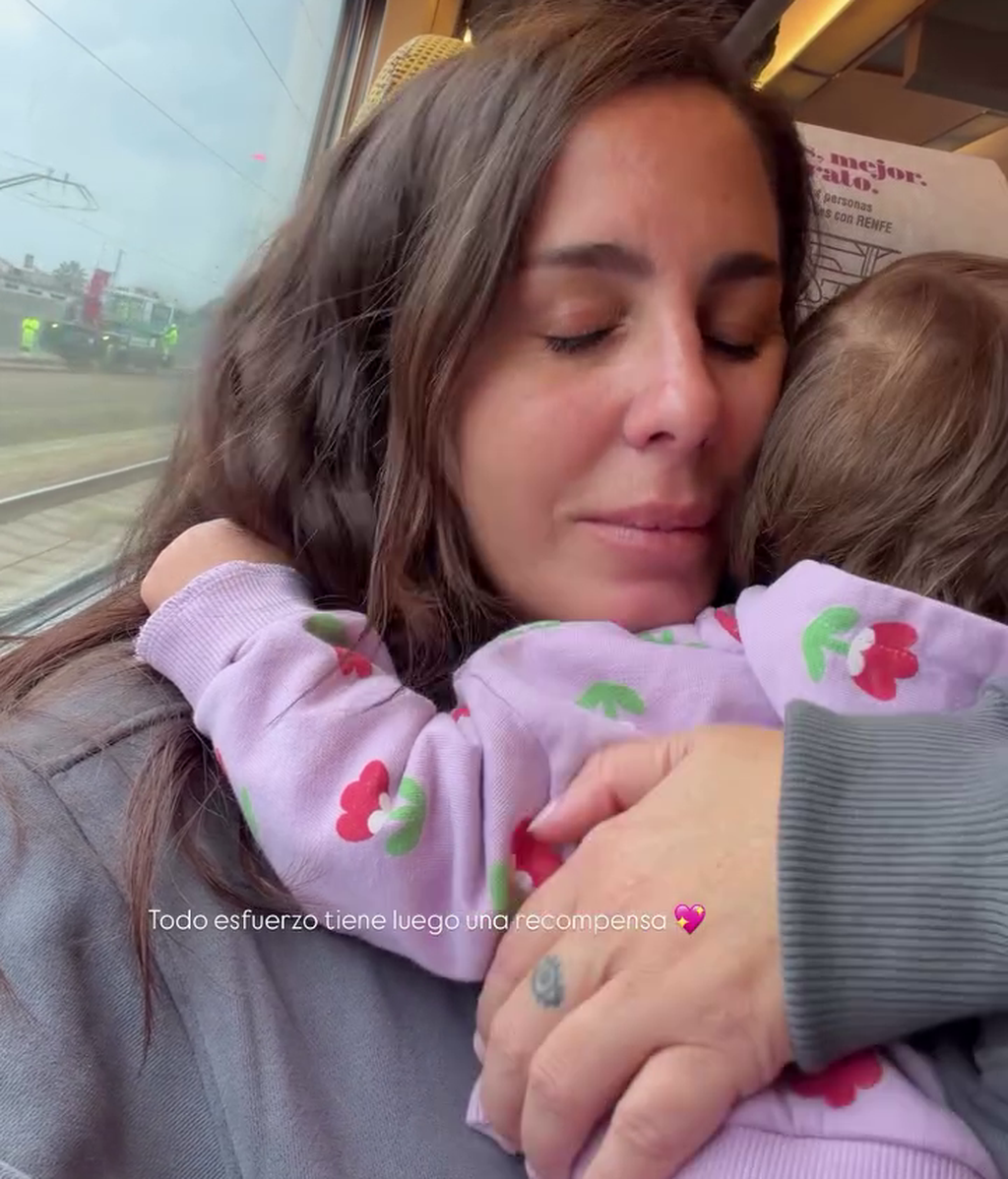 El reencuentro de Anabel Pantoja con su hija