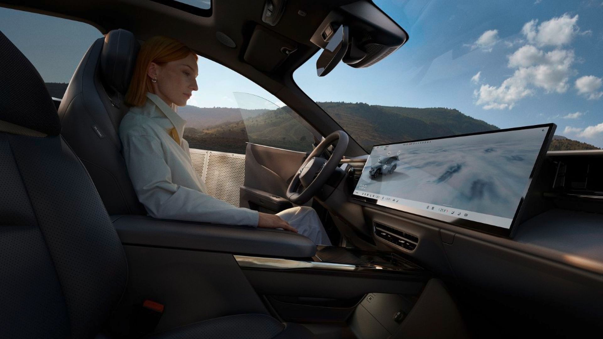 Interior del nuevo Mazda CX-6e