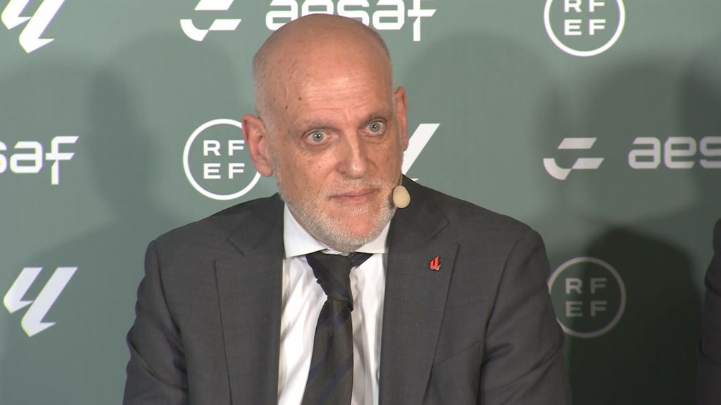 Javier Tebas responde al debate por el descanso entre partidos