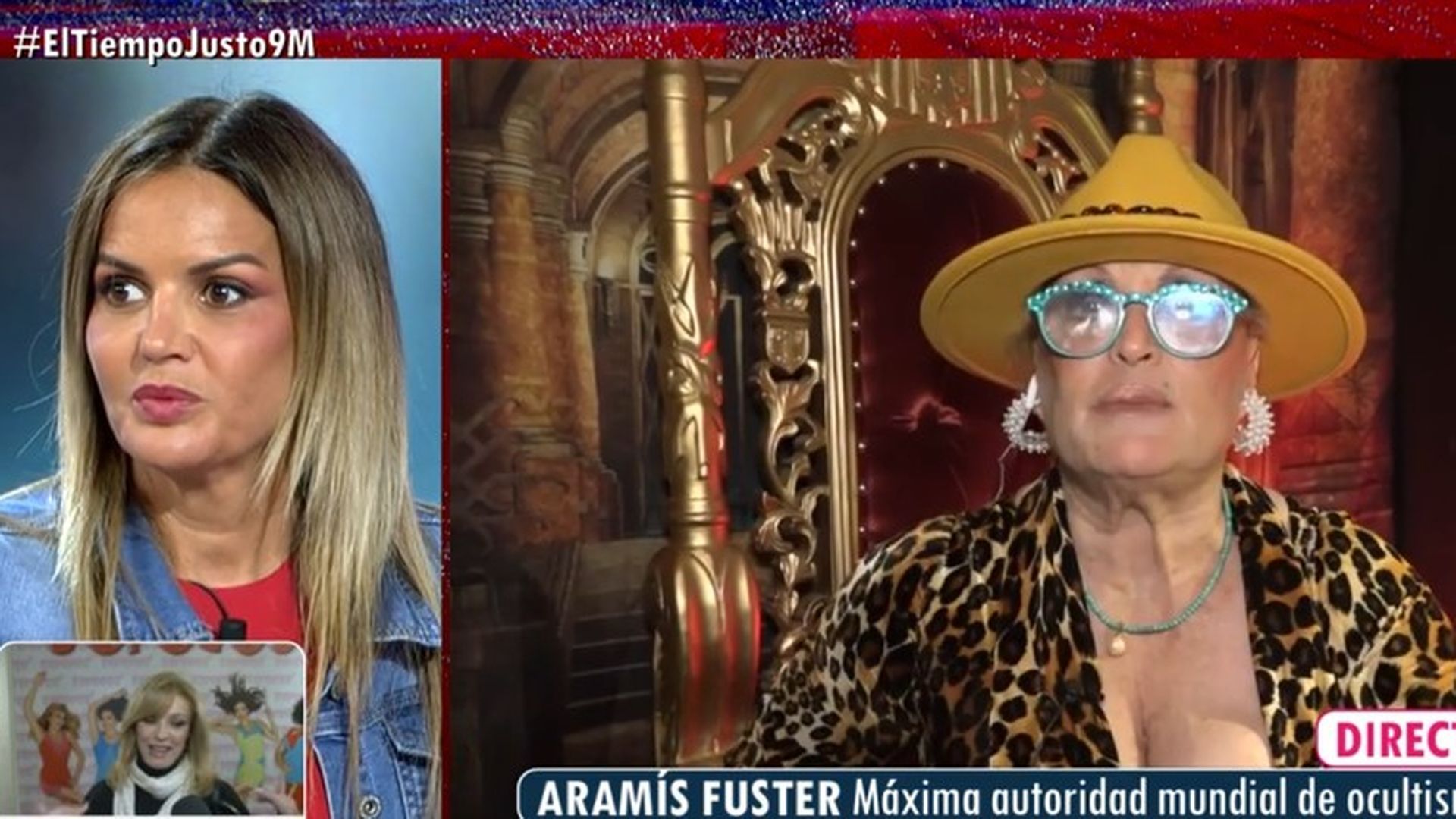 Pique entre Marta López y Aramís Fuster en 'El tiempo justo'