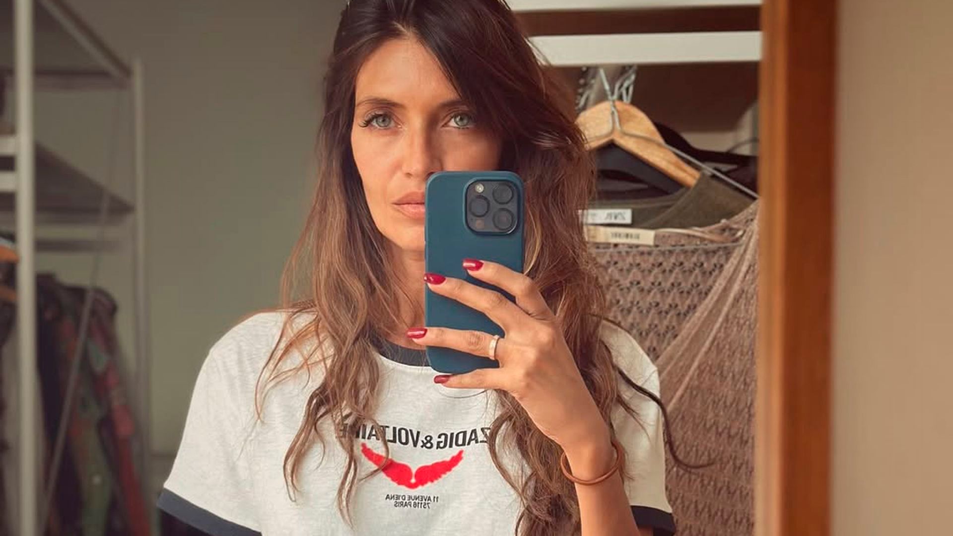 Sara Carbonero, en una imagen de sus redes sociales Sara Carbonero, en una imagen de sus redes sociales