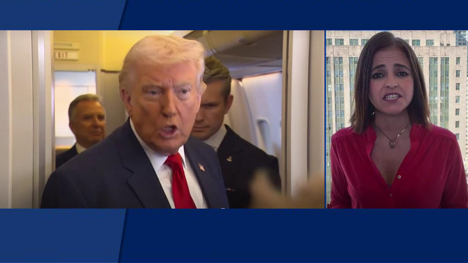 Donald Trump dice ahora que la guerra en Irán está prácticamente terminada