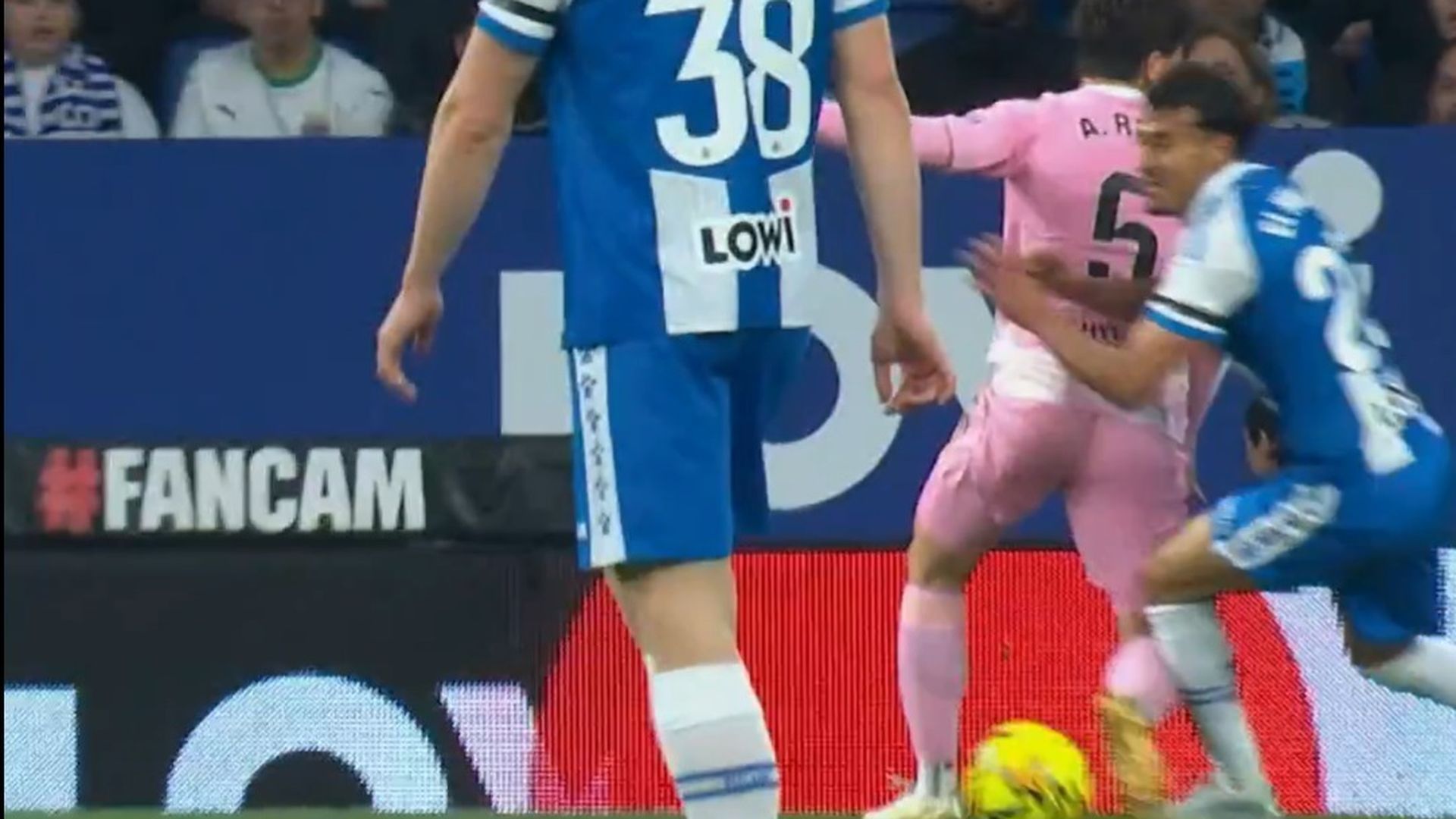 Acción del Espanyol - Oviedo