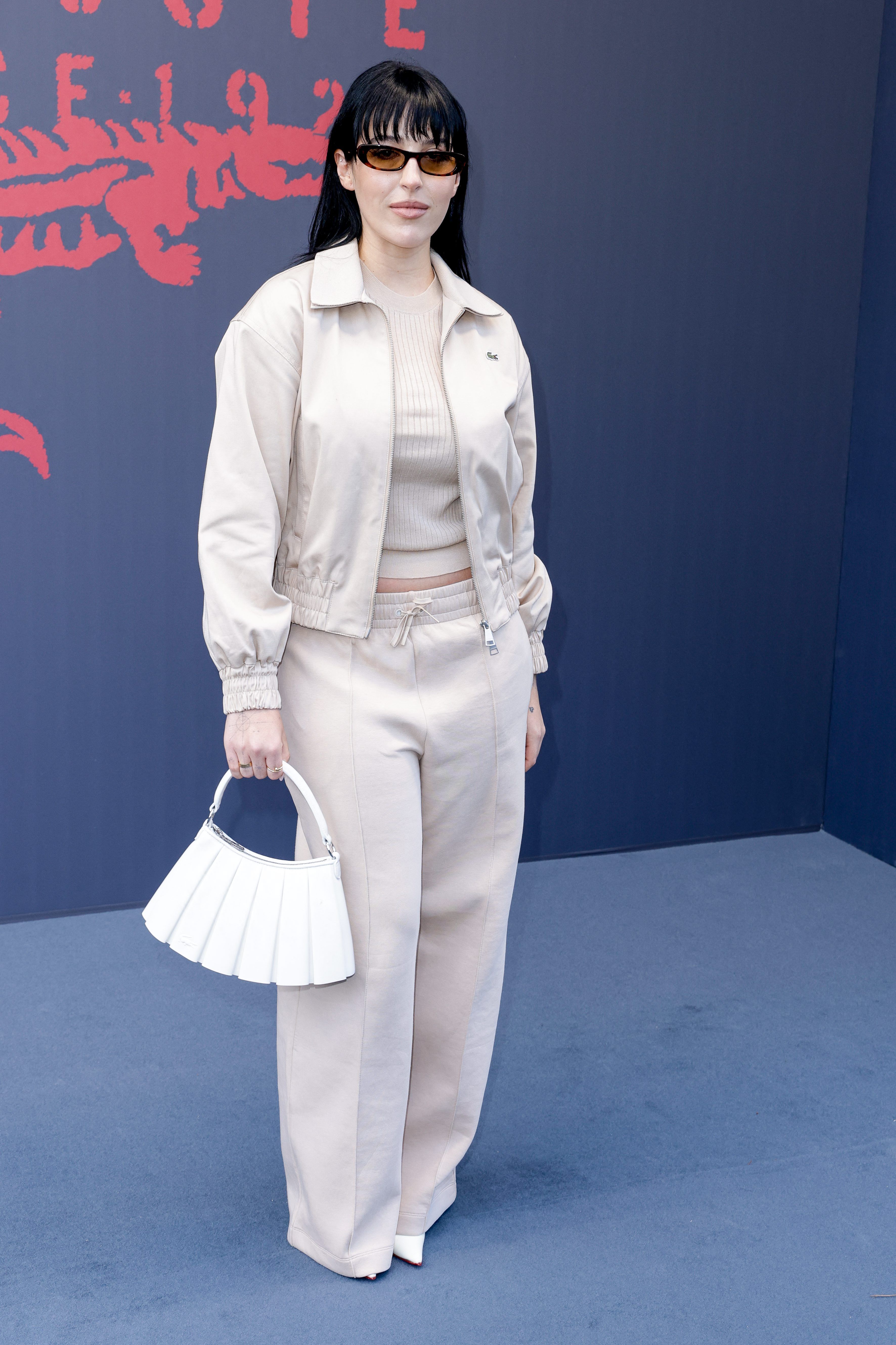 Alba Díaz, en el desfile de Lacoste