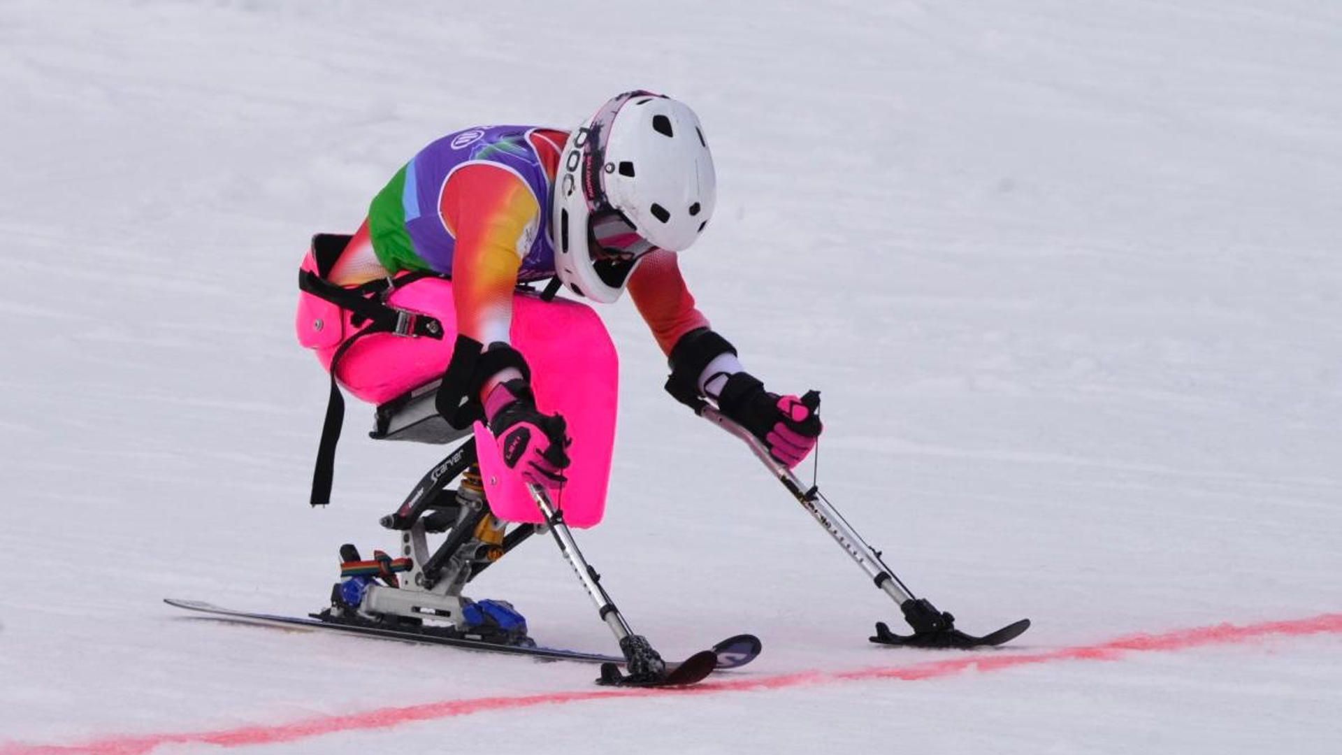 Audrey Pascual en la prueba combinada
